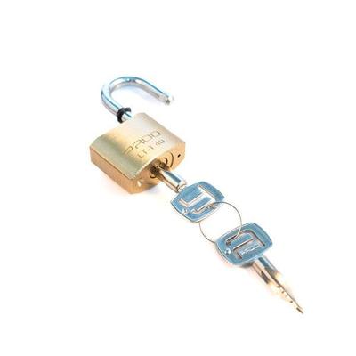 Cadeado Tetra 40MM Latão com 2 Chaves Pado