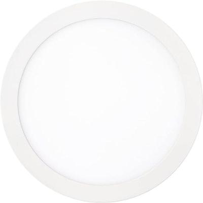 Painel LED Redondo Slim Sobrepor Iluminacao Alta Performance Branco Kian 24W