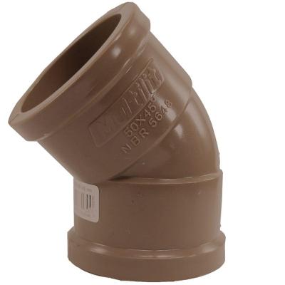 Kit 10 Joelhos Soldáveis 45 graus  25mm para Mudanças de Direção PVC Multilit