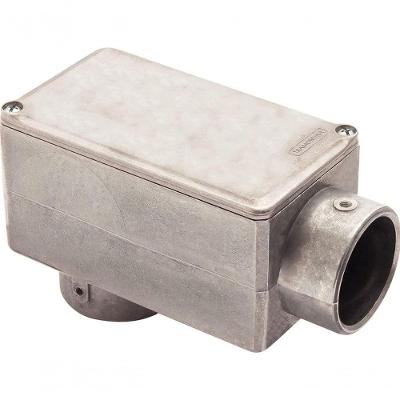 Condulete Fixo Versátil LB 1-4 com Tampa Cinza Tramontina