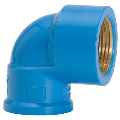 Joelho Soldável Longo Raio 90 Graus Lateral 25mm X 3-4 Azul Amanco