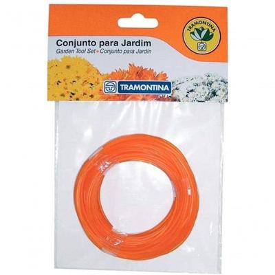 Fio de Nylon para Aparador de Grama Redondo 1,8MM X 20M Tramontina