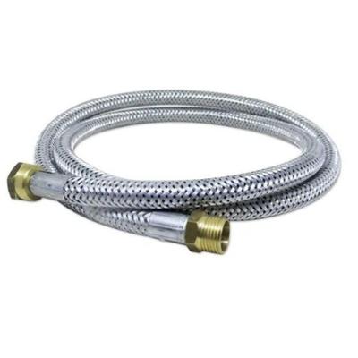 Engate Flexível para Gás 830410Z Conexão Macho Fêmea Inox Usicom 1,2M