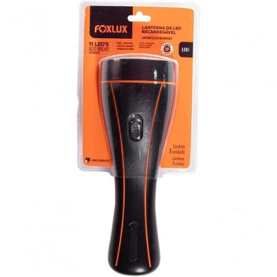 Lanterna Recarregável Foxlux 11 Leds Bivolt