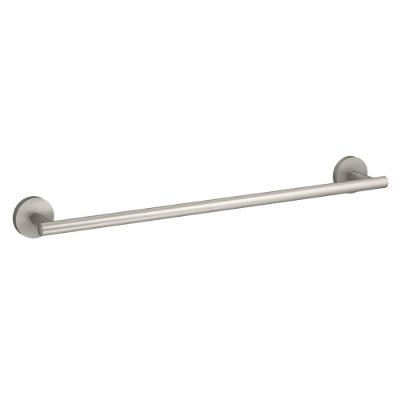 Porta Toalha Barra Kohler Brasil Vibrant Elate Prata Níquel Escovado 610MM