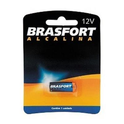 Pilha Bateria Alcalina 12V Brasfort 5 Peças