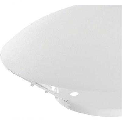 Plafon com Cúpula Solari Soquete E27 60W Fosco Branco Taschibra