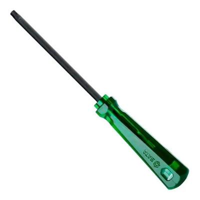 Chave Torx Reta ST61476 T40x100mm Aço Cromo Vanádio Haste Temperada Cabo Ergonômico Sata