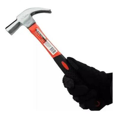 Martelo 639g 27mm com Cabeça Polida e Cabo de Madeira Marrom MTX