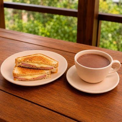 Jogo de Café Unni Merengue Oxford Cerâmica para 10 Pessoas 20 Peças Bege