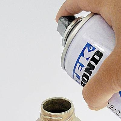 Tinta Spray Metálica Acrílica Super Color Vermelho Tekbond 350ML 250g