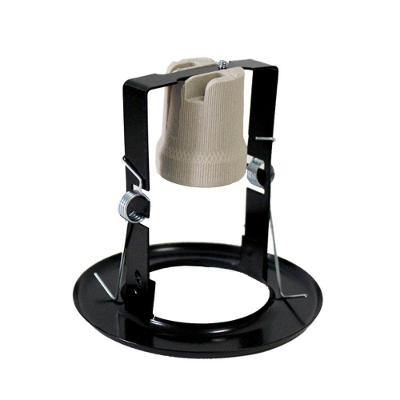 Spot de Embutir com Mola Integrada Alumínio Preto Design Discreto Moderno Bivolt Indaluz
