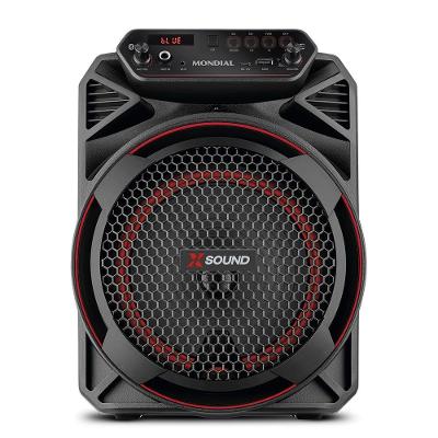Caixa Amplificada Mondial CM-220-N 200W RMS Bluetooth 5.3 USB Preto