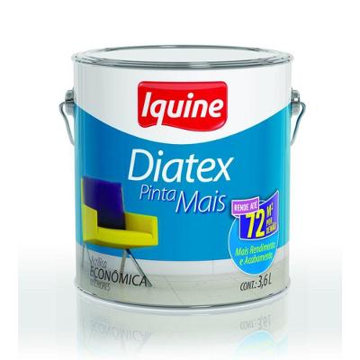 Tinta Acrílica Fosca Econômica Diatex Pessego Iquine 3,6L
