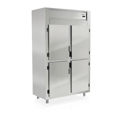 Refrigerador 4 Portas GREP4P com Ar Forçado e Degelo Automático Inox Gelopar