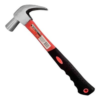 Martelo 528g 25mm com Cabeça Polida e Cabo de Madeira Marrom MTX