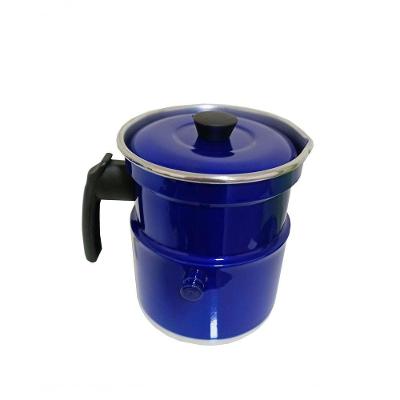 Leiteira Fervedor com Apito Alumínio Verniz 1,5L Azul Docesar