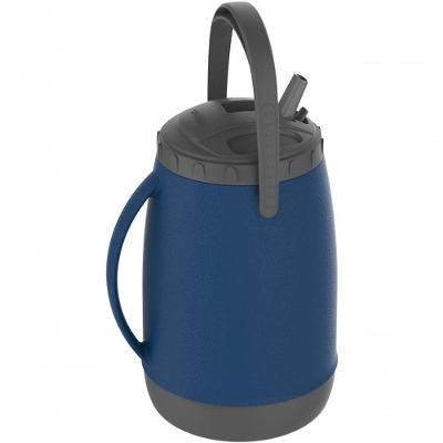 Cantil Térmico Atacama para Bebidas Frias Poliuretano Bico Retrátil Azul Soprano 2,5L