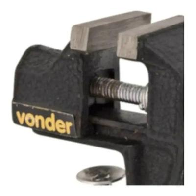 Torno de Bancada Mini Vonder 2 3-4 Polegadas para Trabalhos de Precisão em Bancadas Unidade
