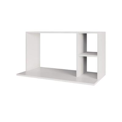 Nicho para Micro-ondas Forno Organizador Multiuso Suspenso para Cozinha Branco
