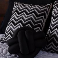 Cobre Leito Sthella Branco Preto Peseira Almofadas 09 Peças