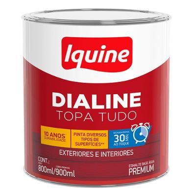 Tinta para Madeira Esmalte Premium Base Água Acabamento Acetinado Branco 800ML
