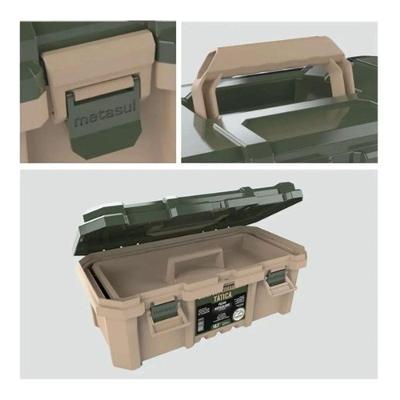 Caixa para Ferramentas Tática Camper 18,3” Plástica Resistente Organização Metasul