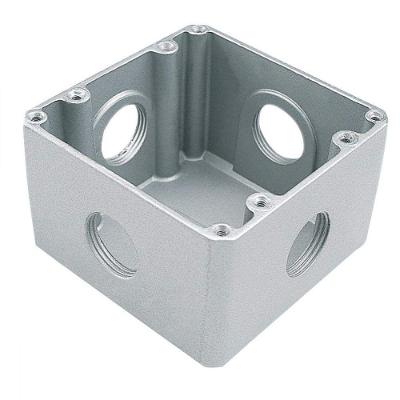 Caixa de Luz para Piso Alta 4x4 3-4 Alumínio Inox Tramontina