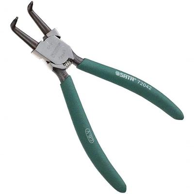 Alicate para Anéis de Retenção Externos ST72002ST Bico Curvo 7 Polegadas 10A a 40mm