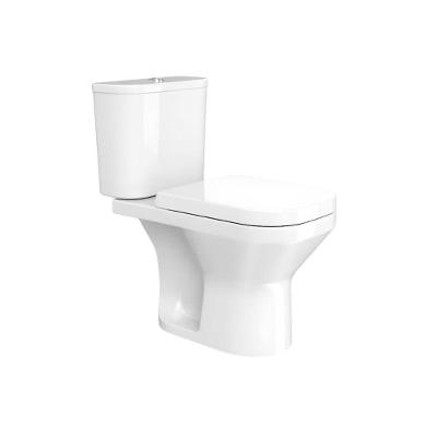 Kit Bacia Sanitária Span Square Flow Quadrado de Piso Caixa Acoplada Porcelana Branco Kohler Brasil