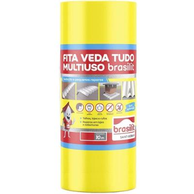 Brasilit Fita Multiuso Auto Adesiva 45mm X 10 Metros