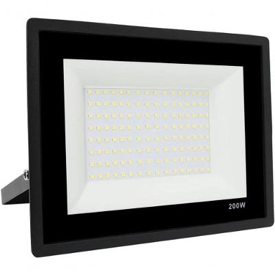 Refletor LED 200W 6500K Alta Iluminação com Leds SMD Preto Economax