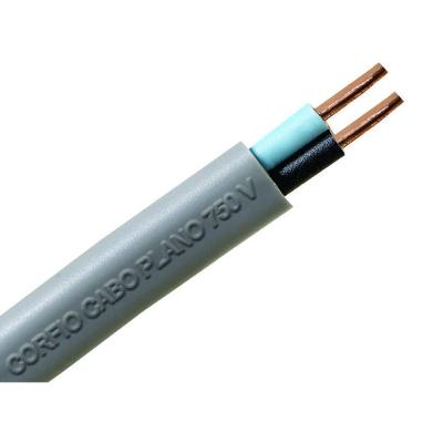Cabo Elétrico Flexível Chumbo 750V 2x2,50mm Cinza 100M Plastichumbo Corfio