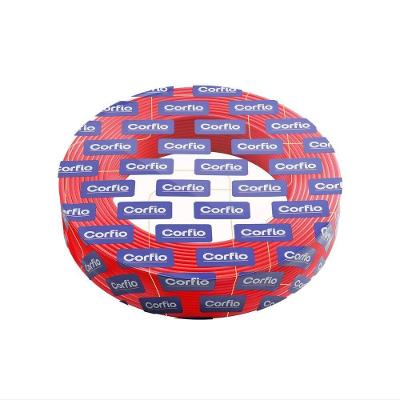 Cabo Flexível 200105-VM com Isolamento em PVC Não Propagação e Autoextinção do Fogo Vermelho Corfio