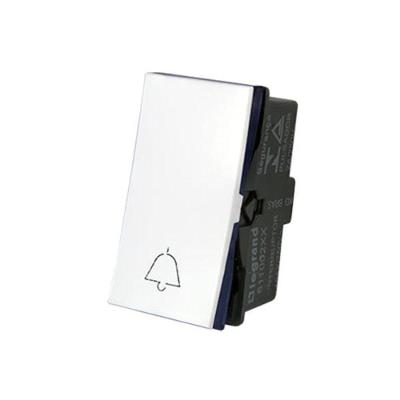 Módulo Pulsador para Campainha 1tec 1 Tecla Branco Pial Bivolt