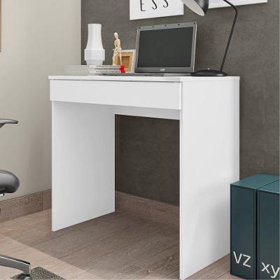 Escrivaninha Mosby Moderno 1 Gaveta MDP 80CM Branco Casah