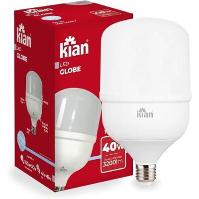 Lâmpada LED 40W Bivolt 3500 Lúmens 6500K Alta Potência Kian