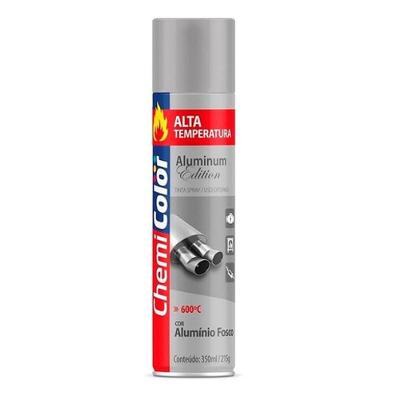 Paintcolor Tinta Spray Alta Temperatura 350ml Alumínio