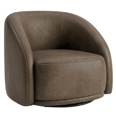 Poltrona Decorativa Joy com Base Giratória Courino Tcs 729 Moll Milani Movelaria