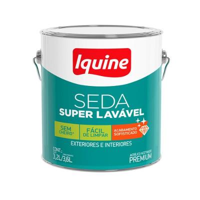 Tinta Acrilica Premium para Construção Civil Seda Super Base C Fosco 3,2L