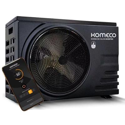 Trocador de Calor para Piscina KOBC 120QC G1 Inverter Wi-fi Komeco 8KW 220V