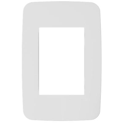 Placa 3 Módulos com Suporte 4x2 para Distribuição e Proteção Elétrica Origen 4x2 Compatível