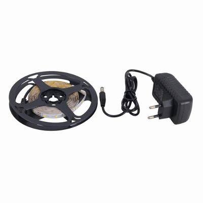 Fita LED 4,8W 12V 6000K Branco Frio com Fonte 5 Metros Uso Residencial Comercial Eventos Gaya