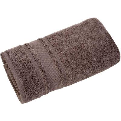Toalha de Rosto Relative 50x80cm 100% Algodão 500g-m2 Zero Torção Marrom Tessi