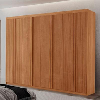 Guarda Roupa Casal Toquio Mdf 8 Portas 4 Gavetas Moderna