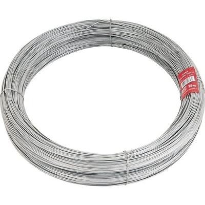 Arame Galvanizado BWG 12 Aço Galvanizado 2,76mm 1kg Morlan para Cercamentos e Artesanato