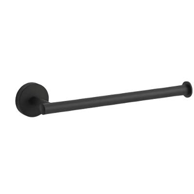 Toalheiro Elate Luxuoso e Funcional Preto Kohler Brasil Metal Codigo 27291BR-BL