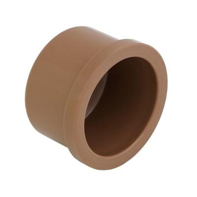 Cap Soldável Krona para Vedação de Tubulações 20mm Marrom 20 Unidades