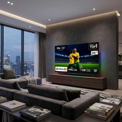 Smart TV TCL C6K 65 Polegadas 4K QLED Mini LED Preto Bivolt