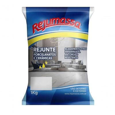 Rejunte para Porcelanato e Ceramica Rejumassa Alta Resistencia a Manchas Umidade e Produtos Quimicos